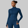 Women’s Training Jacket – Seamless Zip Top - NORDUM.SHOP