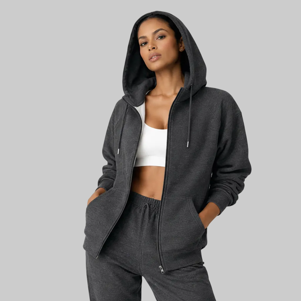 Everyday Oversized Zip Hoodie Wmn - NORDUM.SHOP