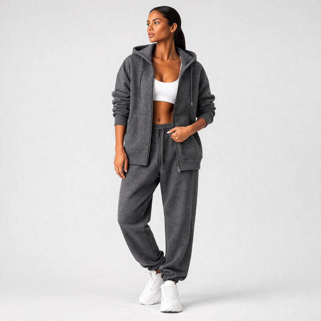 Everyday Oversized Zip Hoodie Wmn - NORDUM.SHOP