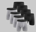 Men’s Cotton Boxer Shorts 4-Pack – Comfortable Everyday Underwear - NORDUM.SHOP