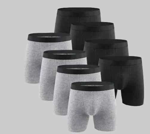 Men’s Cotton Boxer Shorts 4-Pack – Comfortable Everyday Underwear - NORDUM.SHOP