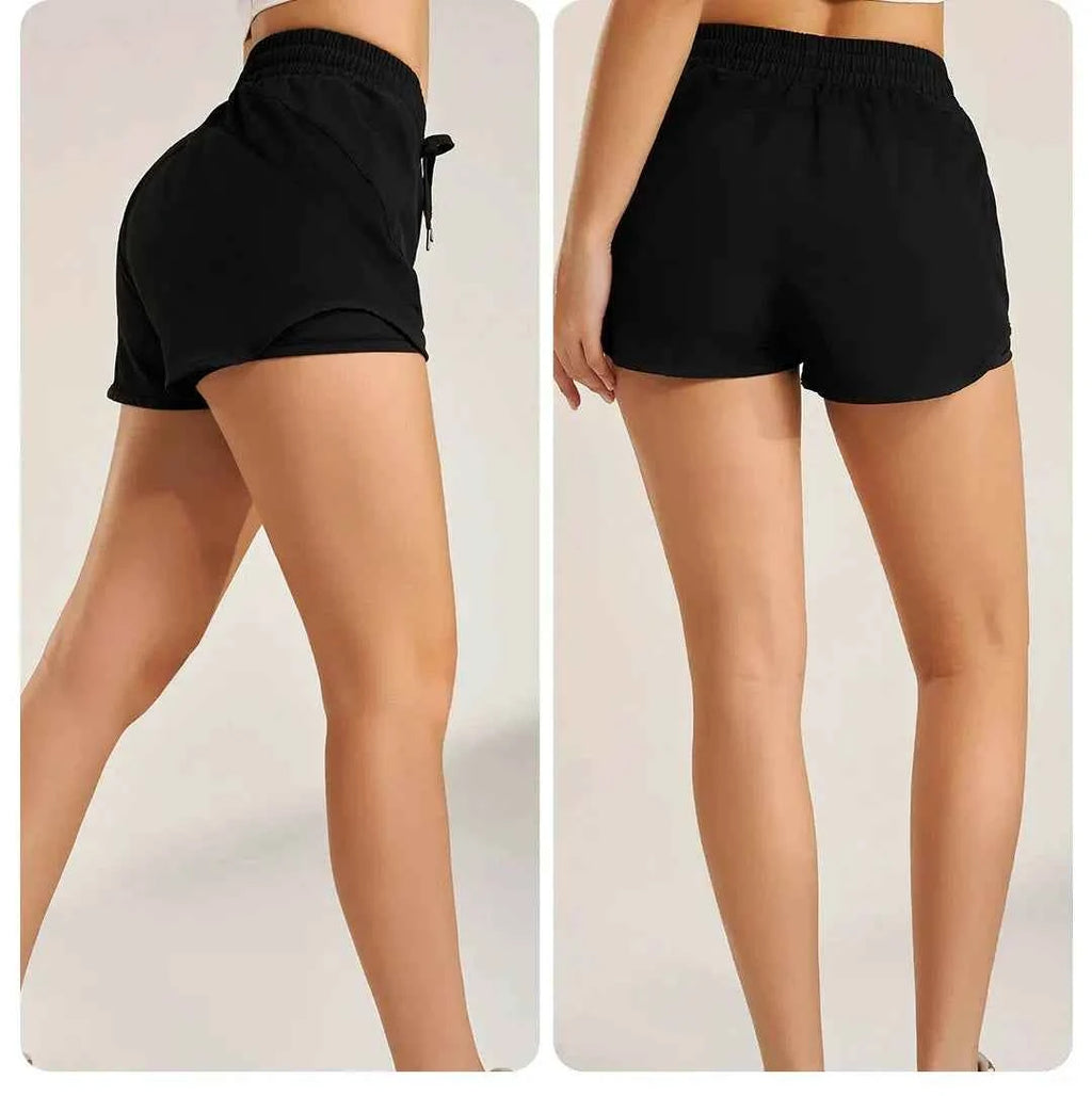 2 in 1 Gym Shorts Women - NORDUM.SHOP