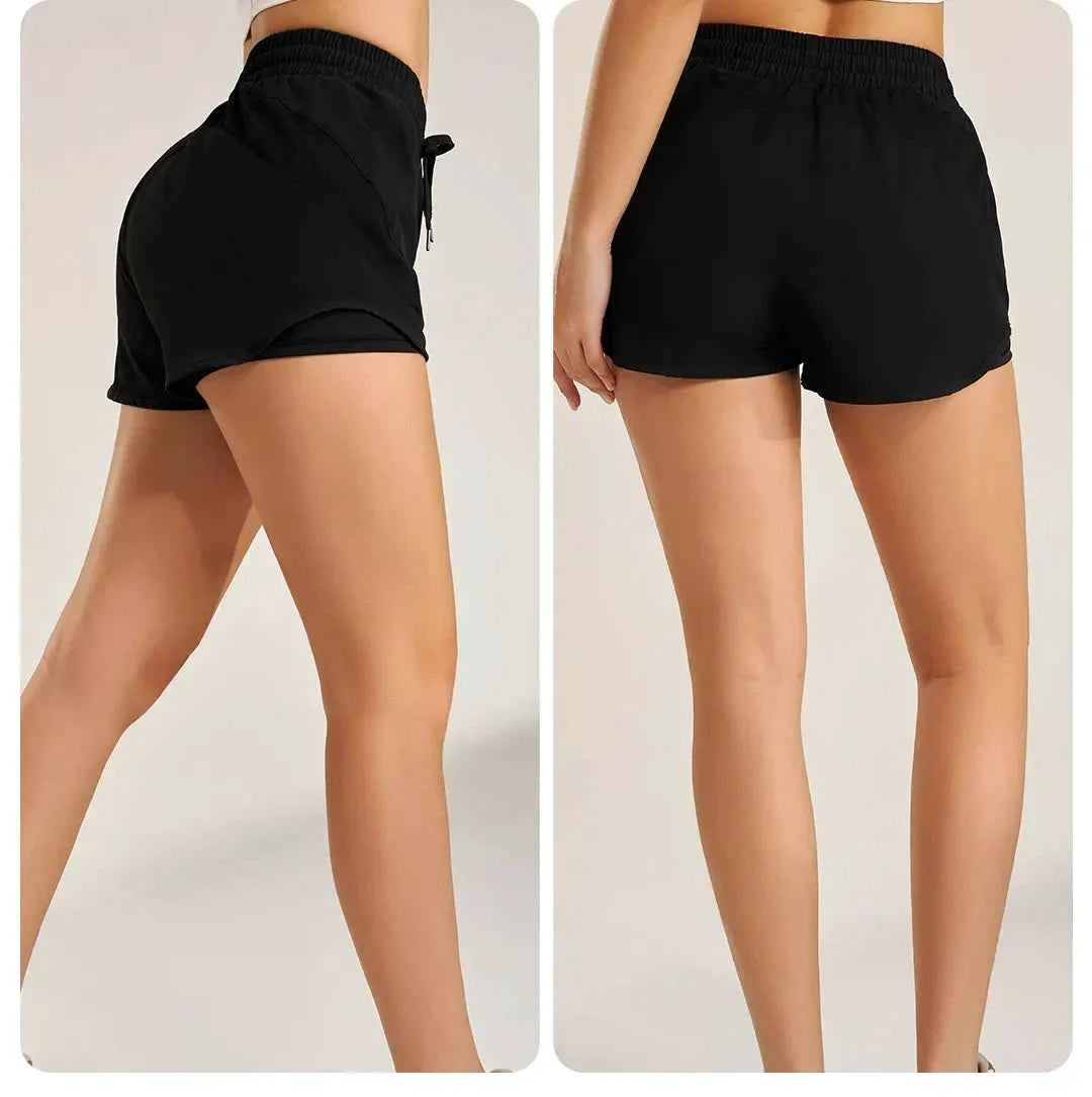 2 in 1 Gym Shorts Women - NORDUM.SHOP