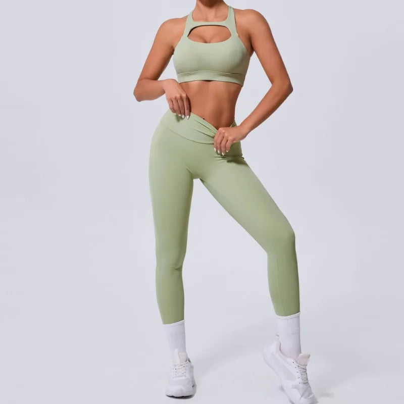 Women Seamless Sets Pants Vest Suits - NORDUM.SHOP