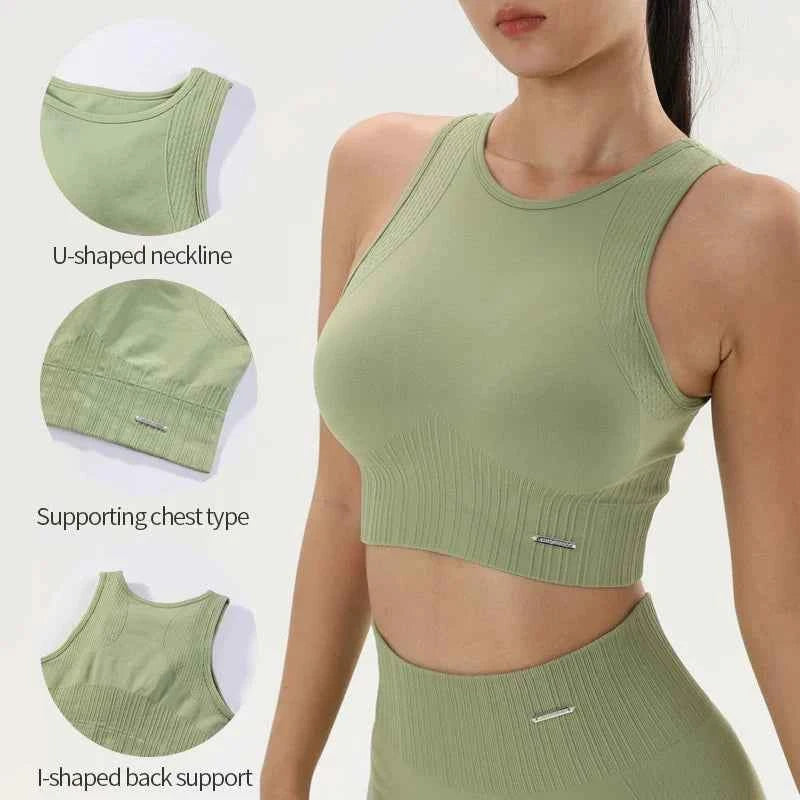 Sculpt Seamless Tank Bra - NORDUM.SHOP