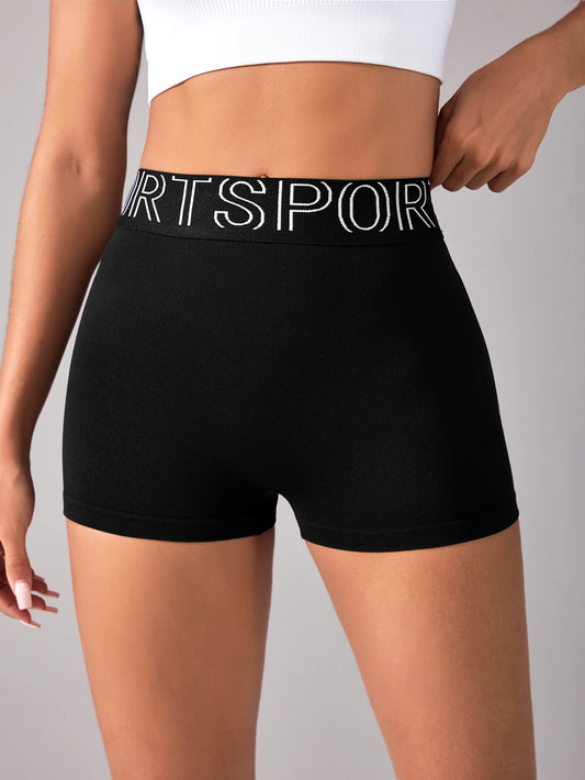 Women’s High Waist – Sculpting Seamless Fitness Shorts