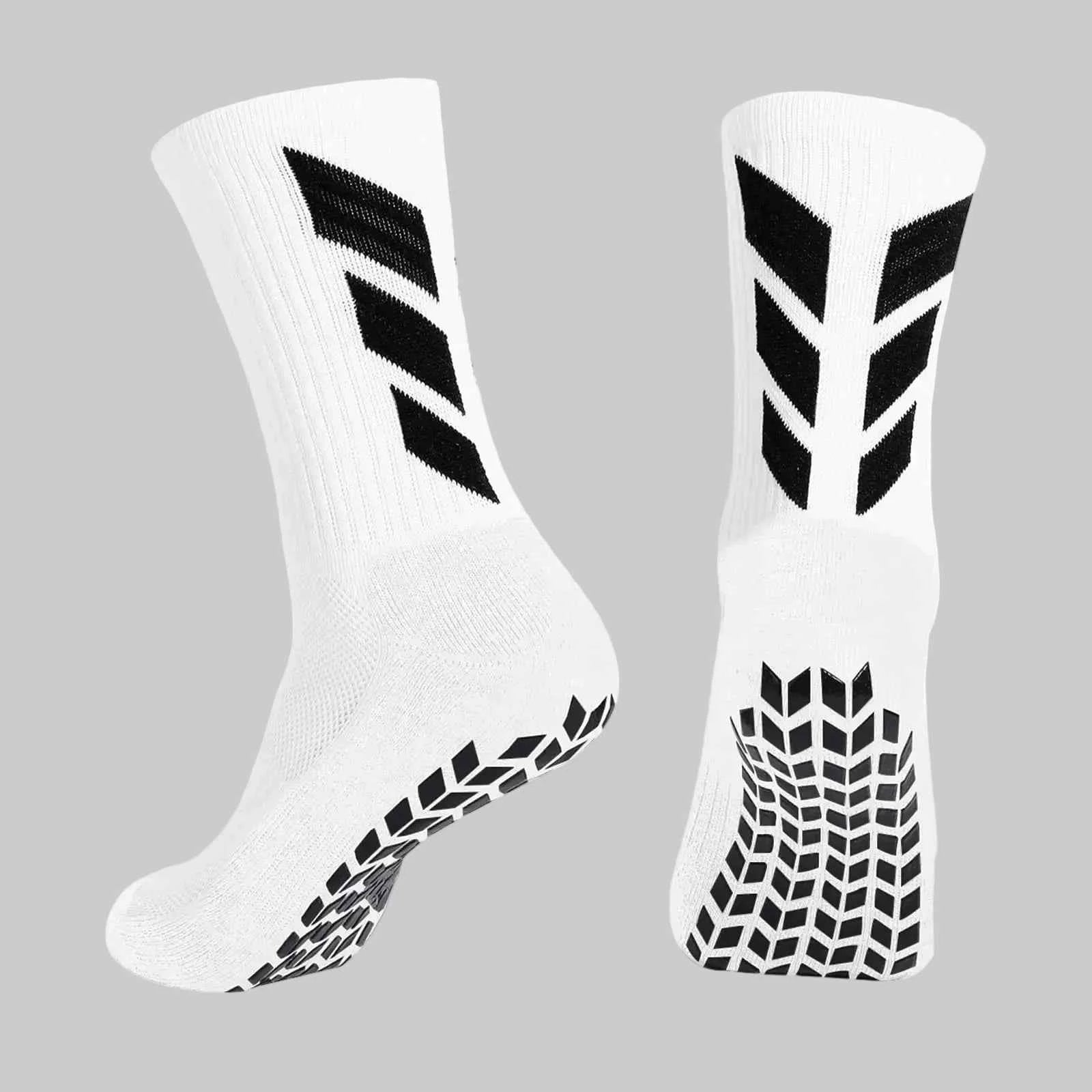 football grip socks anti slip white grip sole