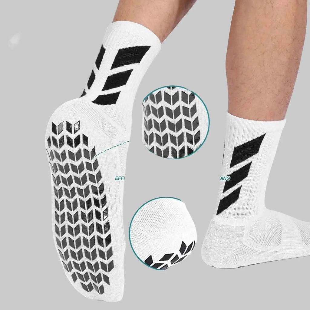 football grip socks anti slip sole grip detail