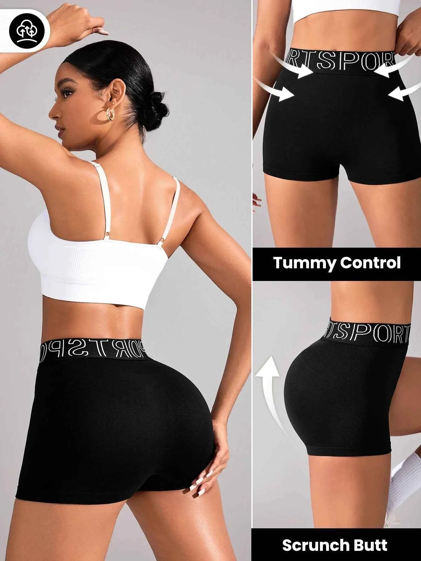 High Waist Gym Shorts - NORDUM.SHOP