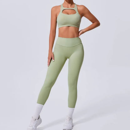 Women Seamless Sets Pants Vest Suits - NORDUM.SHOP