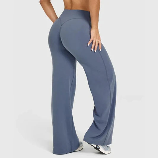 Women Mid-Waist Sports Pants Leggings - NORDUM.SHOP