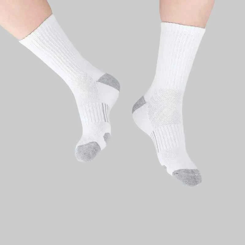 Athletic Crew Socks 5-Pack – Breathable Sports & Gym Socks - NORDUM.SHOP
