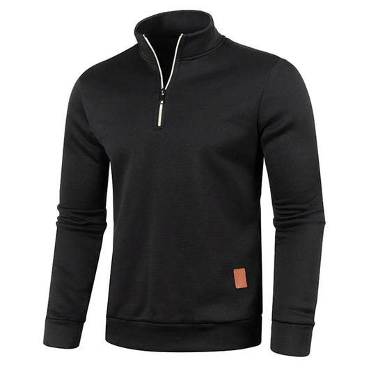 Men’s Performance Athletic Pullover Quarter Zip Training Top