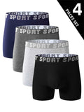Men’s Sport Boxer Briefs – Everyday Comfort (4-Pack) - NORDUM.SHOP