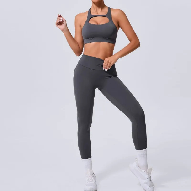 Women Seamless Sets Pants Vest Suits - NORDUM.SHOP