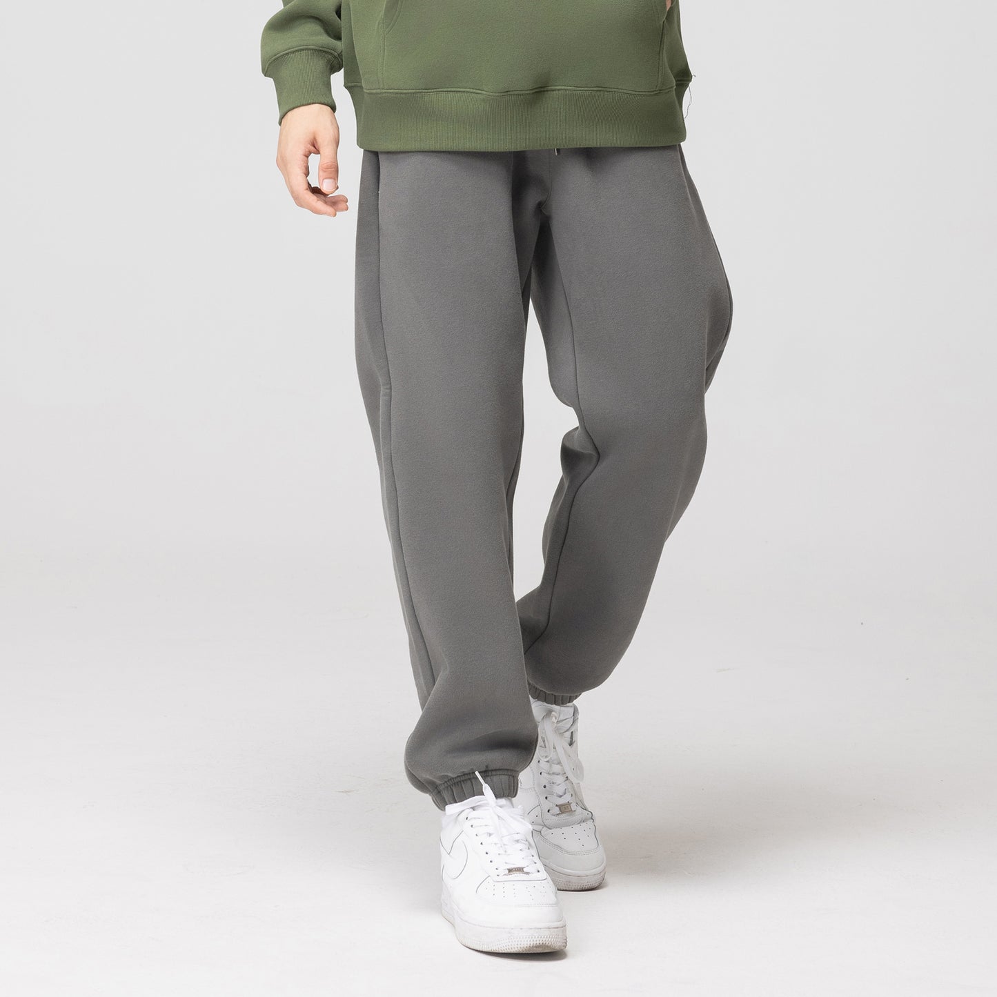 Autumn And Winter Heavyweight Plush Shoulder Down Hooded Sweater For Men - NORDUM.SHOP