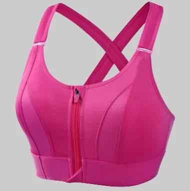 Sculpt Sports Bra – Front Zip & Adjustable - NORDUM.SHOP