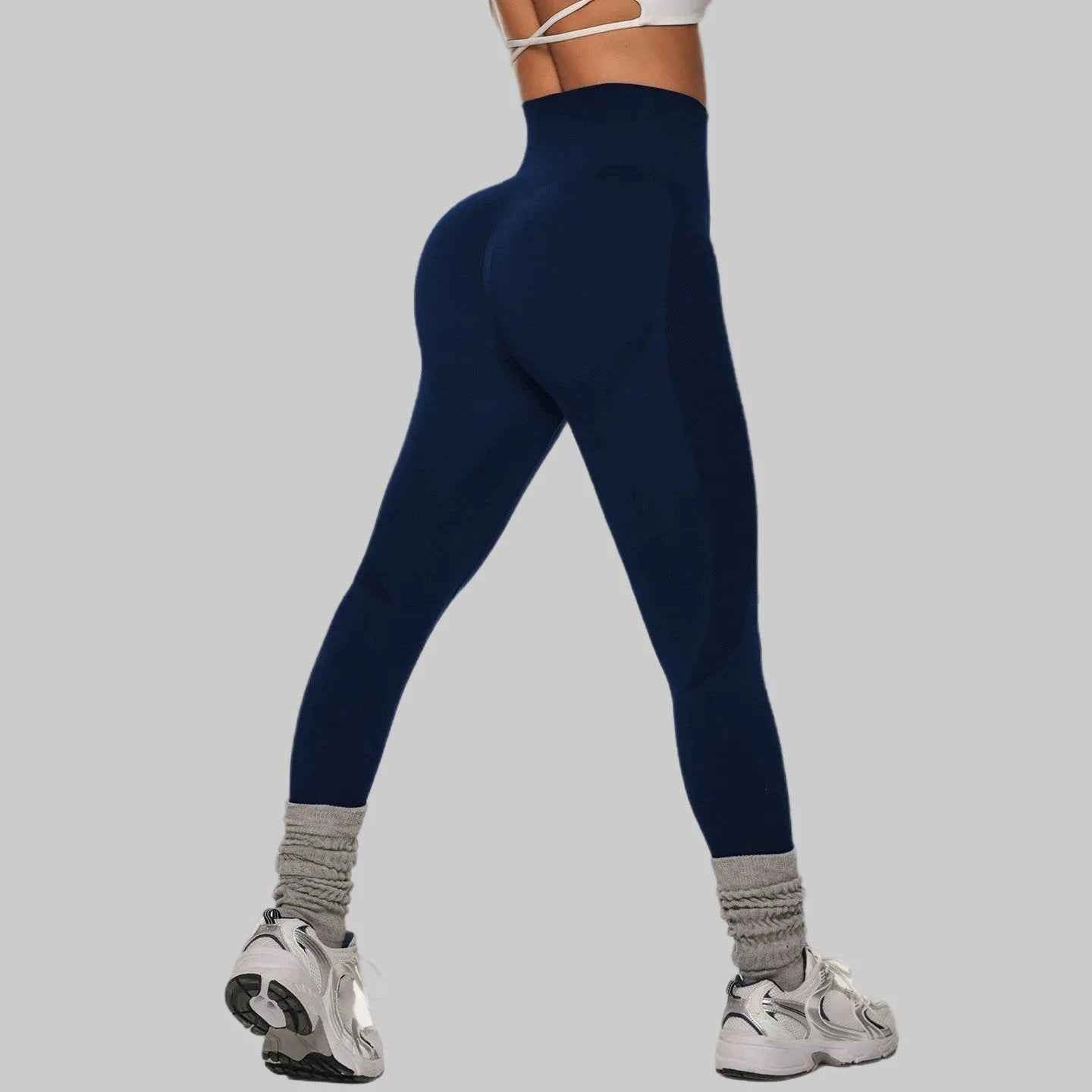Women's Seamless High Waist Quick-drying Hollow Hip Raise Yoga Pants - NORDUM.SHOP