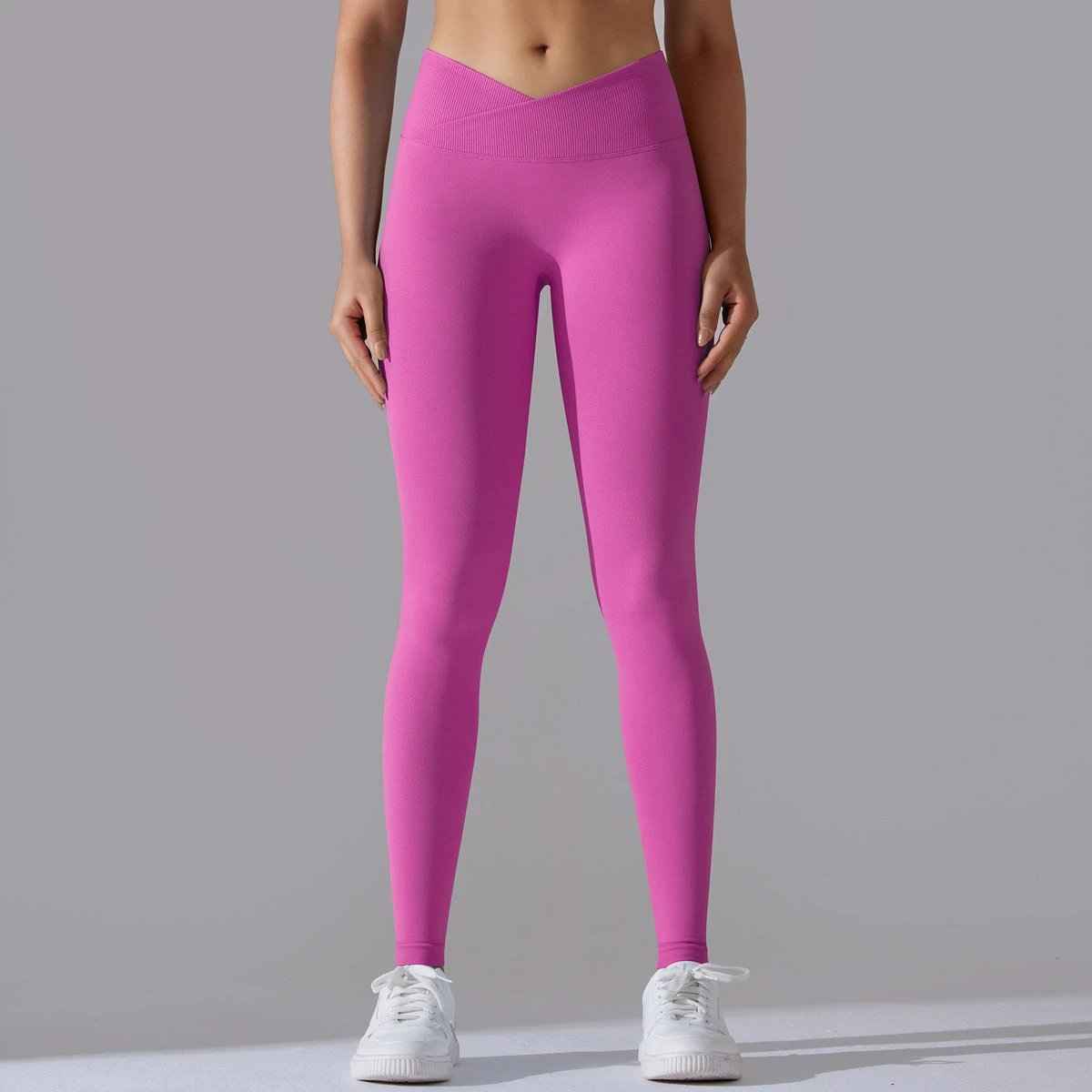 Seamless Leggings – High Waist Cross Fit - NORDUM.SHOP