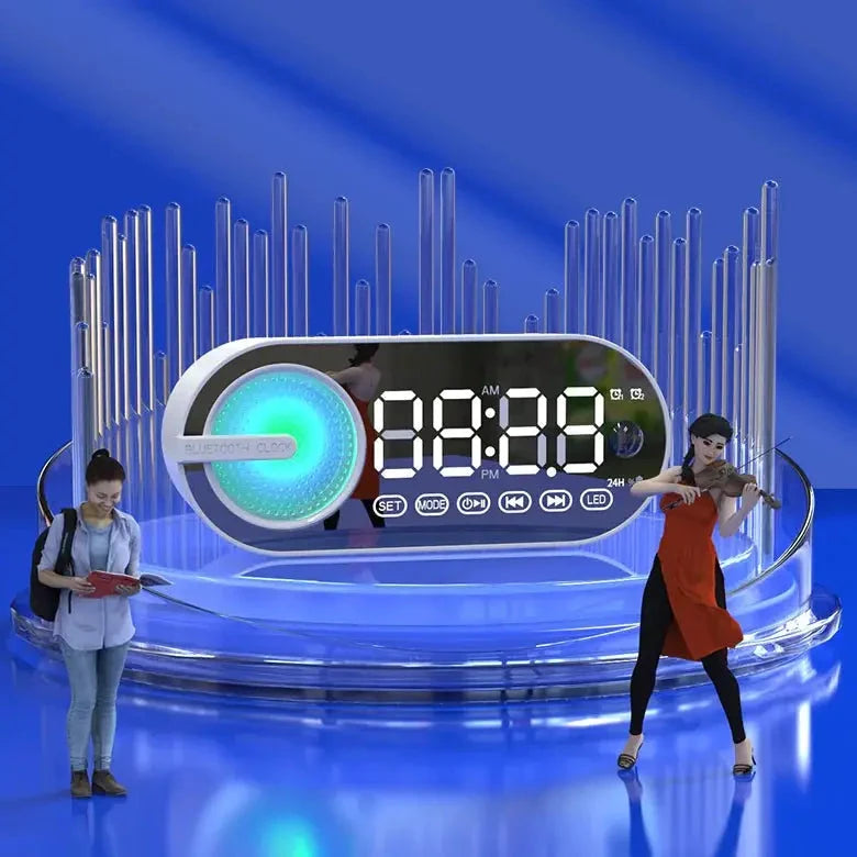 Bluetooth Audio Timekeeper TwinTilt Steel Pet Feeder