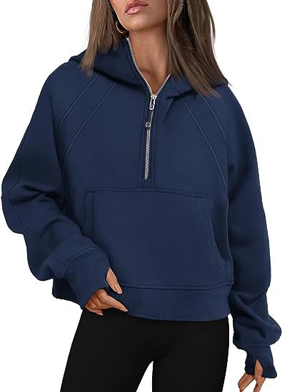 Zipper Hoodies With Pocket Loose Sport Sweatshirts - NORDUM.SHOP