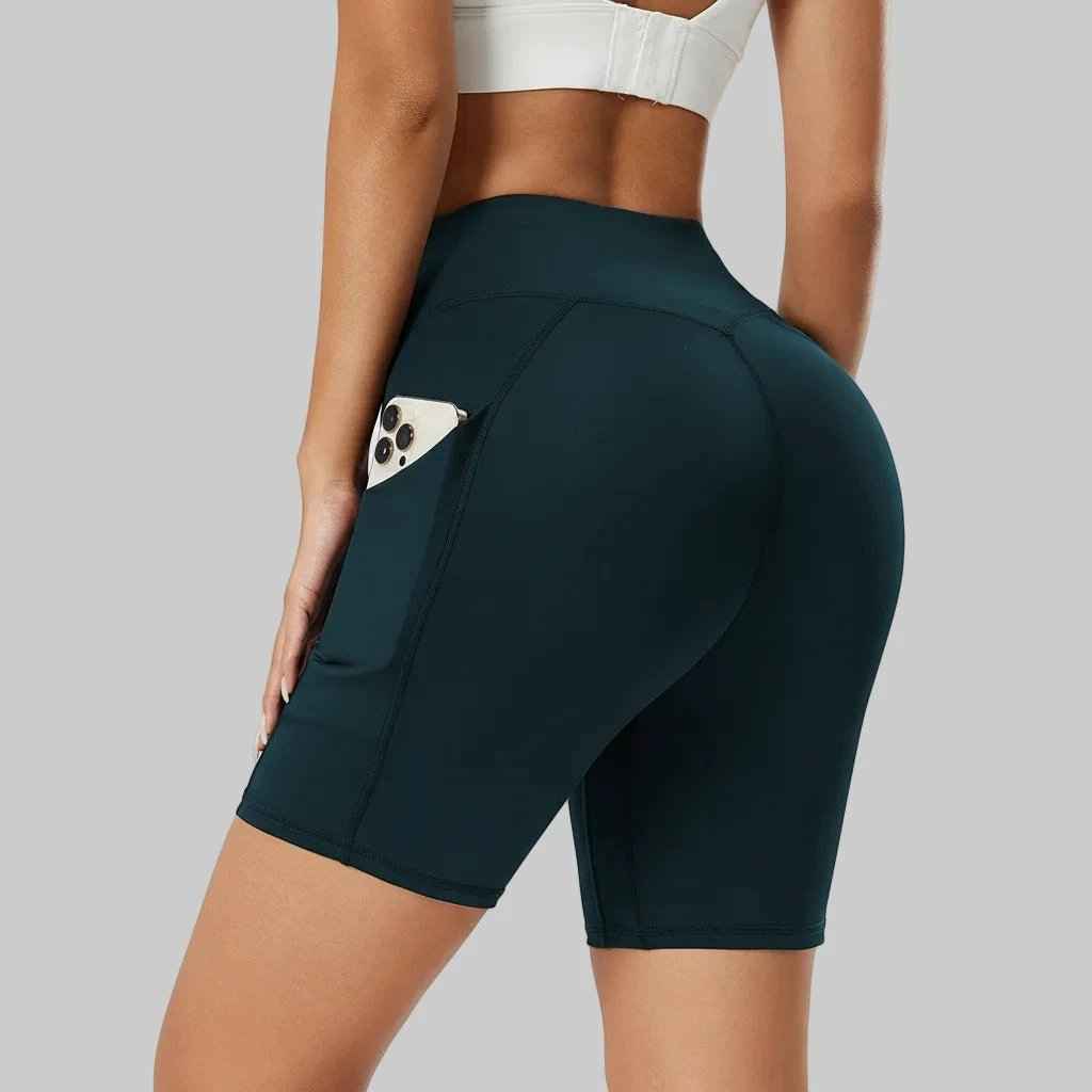Sculpt Pocket Shorts – High Waist V-Waist Fit - NORDUM.SHOP