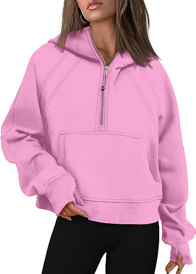 Zipper Hoodies With Pocket Loose Sport Sweatshirts - NORDUM.SHOP