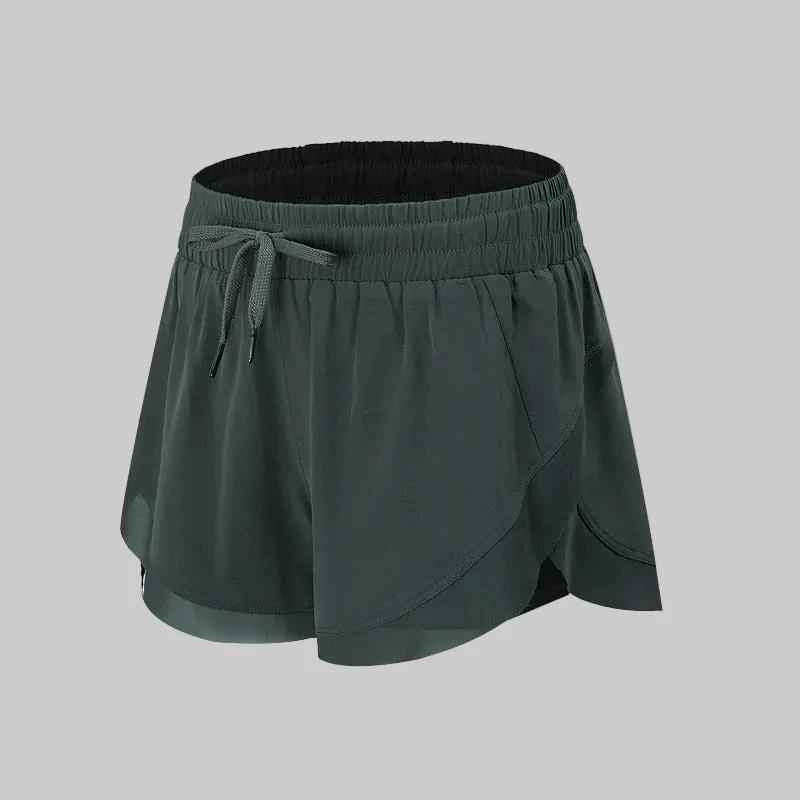 Yoga Shorts Stretch Slim Fit Running Fitness Pants Women - NORDUM.SHOP