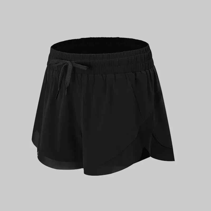 Yoga Shorts Stretch Slim Fit Running Fitness Pants Women - NORDUM.SHOP
