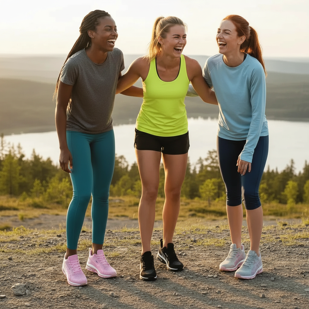 Chic Breeze Women's Sports Sneakers TwinTilt Steel Pet Feeder