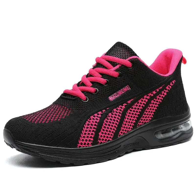 Chic Breeze Women's Sports Sneakers Rose Red 40 TwinTilt Steel Pet Feeder