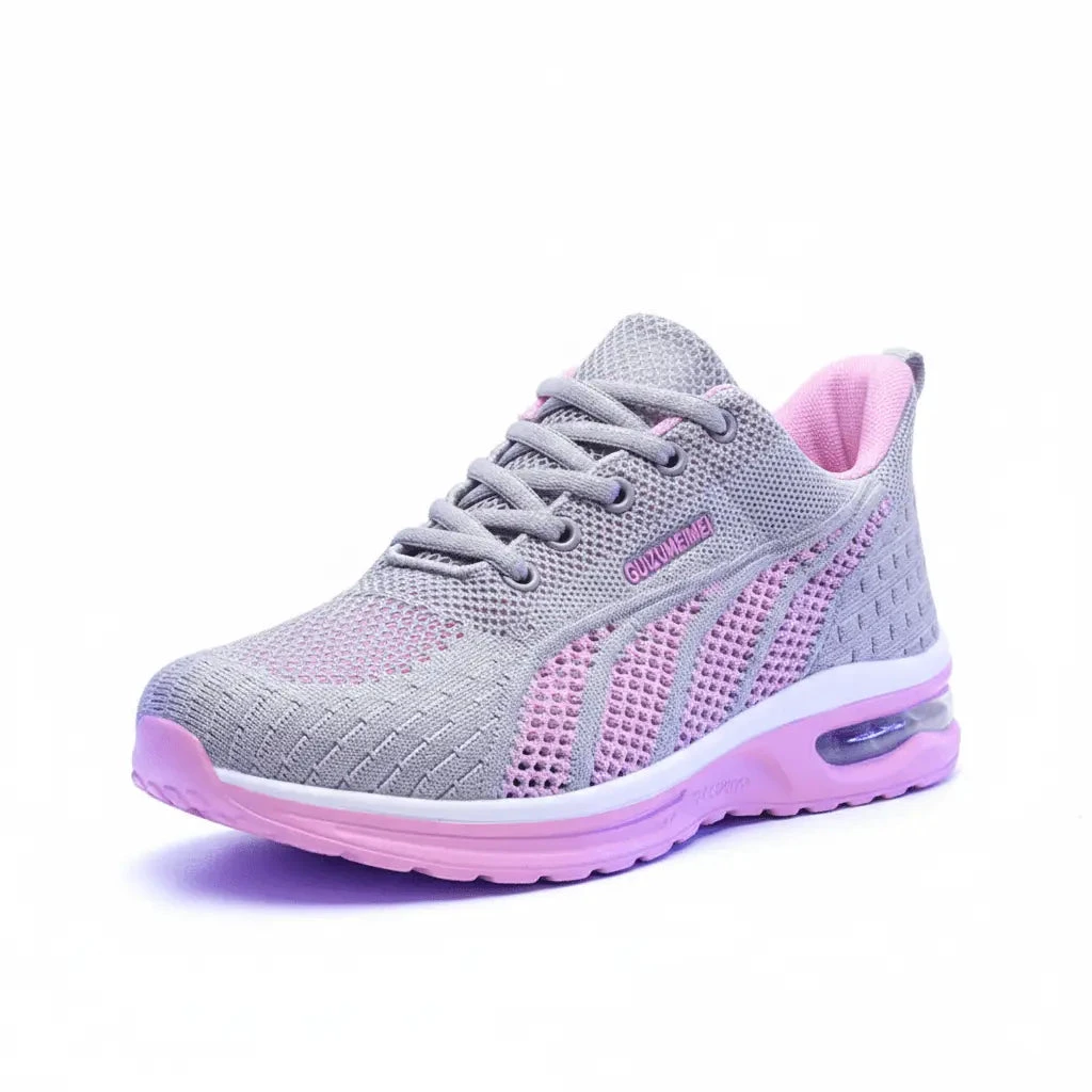 Chic Breeze Women's Sports Sneakers TwinTilt Steel Pet Feeder