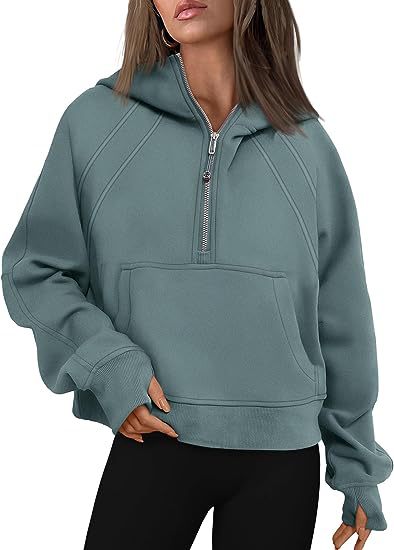 Zipper Hoodies With Pocket Loose Sport Sweatshirts - NORDUM.SHOP
