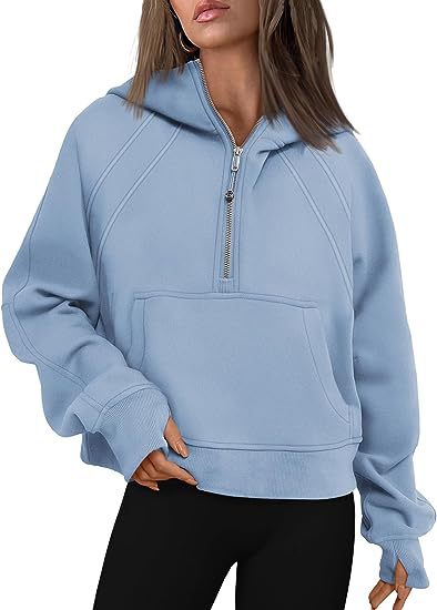 Zipper Hoodies With Pocket Loose Sport Sweatshirts - NORDUM.SHOP
