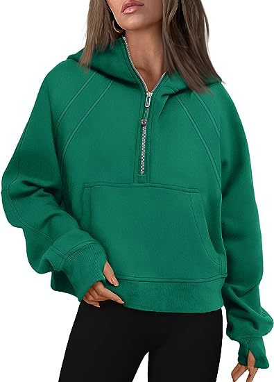 Zipper Hoodies With Pocket Loose Sport Sweatshirts - NORDUM.SHOP