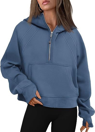 Zipper Hoodies With Pocket Loose Sport Sweatshirts - NORDUM.SHOP