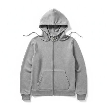 CozyZip Unisex Hoodies GREY TwinTilt Steel Pet Feeder