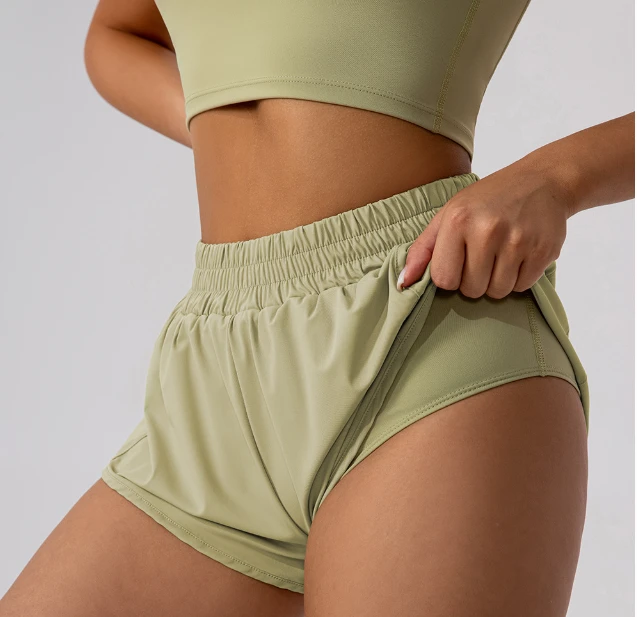 FlowFit Shorts – High Waist Lightweight Fit - NORDUM.SHOP