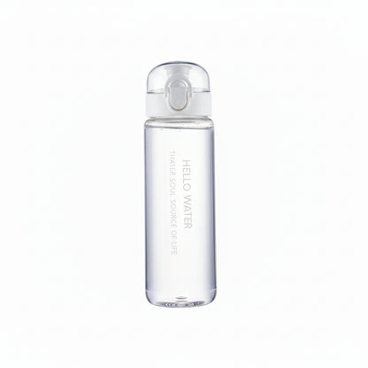 AquaGuard Portable Hydration Transparent white TwinTilt Steel Pet Feeder