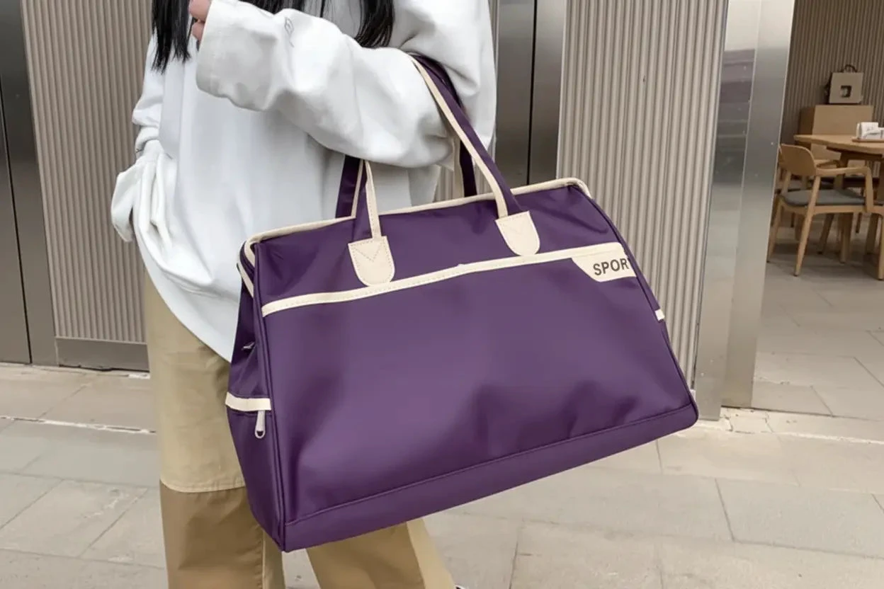 Fashionable Large Capacity Travel Bag for Men and Women TwinTilt Steel Pet Feeder