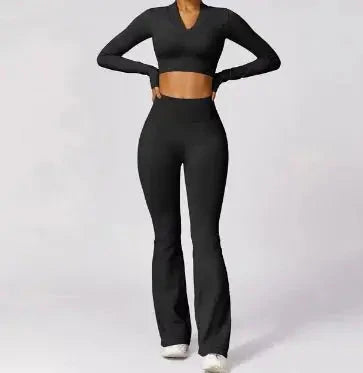 Women's Seamless Yoga Set TwinTilt Steel Pet Feeder